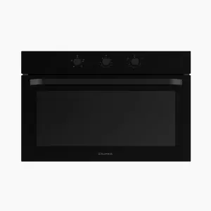 ايكوماتك فرن بلت إن، غاز، 90 سم، 105 لتر، شواية غاز، امان كامل، G9504GT - اسود