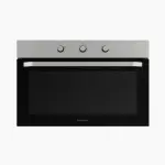 ايكوماتك فرن بلت إن، غاز، 90 سم، 105 لتر، شواية غاز، امان كامل، G9504T - اسود