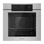 ايكوماتك فرن بلت ان، غاز، 60 سم، 83 لتر، شواية غاز، 2 مروحة، G6604PROXX - فضي