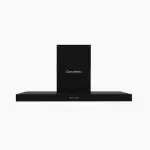 ايكوماتك شفاط بلت ان، 90 سم، 3 سرعات، 750 م³/س، إضاءة ليد، H9307TBKB - اسود