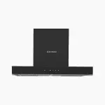 ايكوماتك شفاط بلت ان، 60 سم، 3 سرعات، 1000 م³/س، إضاءة ليد، H6310TTBK - اسود