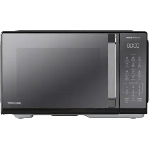 توشيبا ميكرويف، 25 لتر،ديجيتال، شواية، 1000 وات، MW3-EG25PEI(BK) - اسود