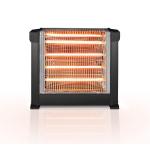 كومتيل دفاية كهرباء، 2200 وات، 4 عناصر تسخين، KS-2760 - اسود