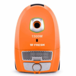 فريش مكنسة سبيدر، 1500 وات، 3.5 لتر، بكيس، فلتر هيبا، كود 15707، Spider - برتقالي