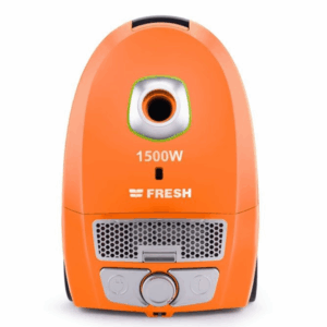 فريش مكنسة سبيدر، 1500 وات، 3.5 لتر، بكيس، فلتر هيبا، كود 15707، Spider - برتقالي